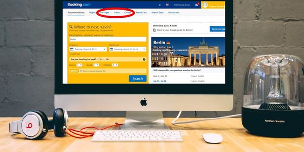 Booking.com adds packages, rail and cruises