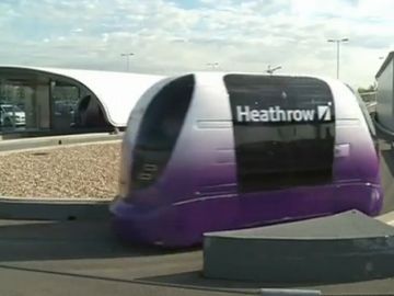 Heathrow Airport starts driverless transit service
