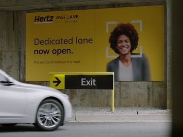 Hertz Clear biometric partnership
