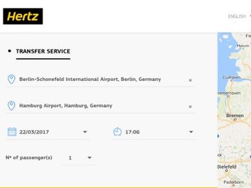 Rental brand Hertz enlists Blacklane to power transfer service