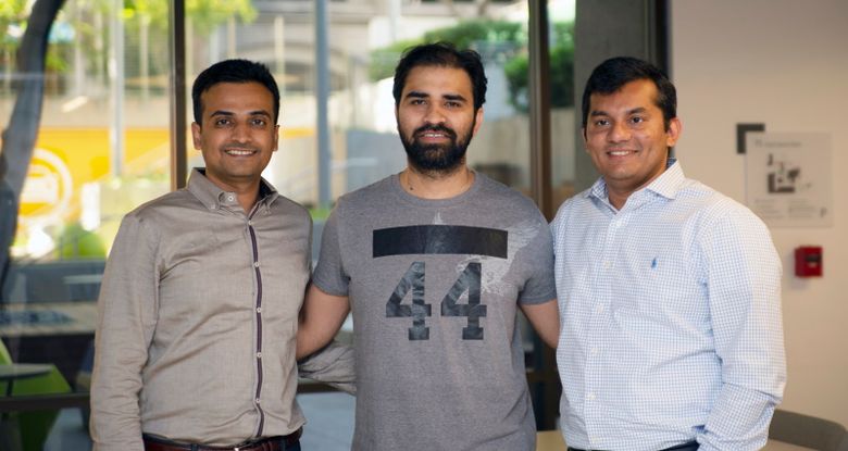 Founders Jigar Shah, Paresh Jain and Parin Shah Founders Jigar Shah, Paresh Jain and Parin Shah