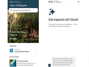 IHG enlists Google for AI travel planning tool