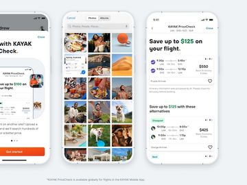 Kayak launches image recognition tool to compare flight prices from a screenshot