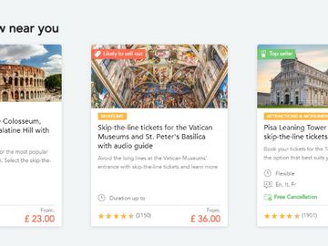 Booking.com gets product from TUI's Musement to bolster activities strategy
