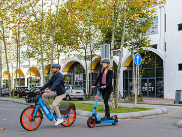 VIDEO: E-bikes and scooters take off