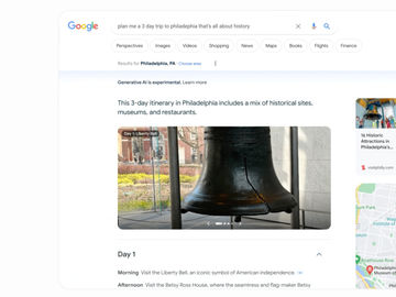 Google enhances generative AI trip planning – without ads for now