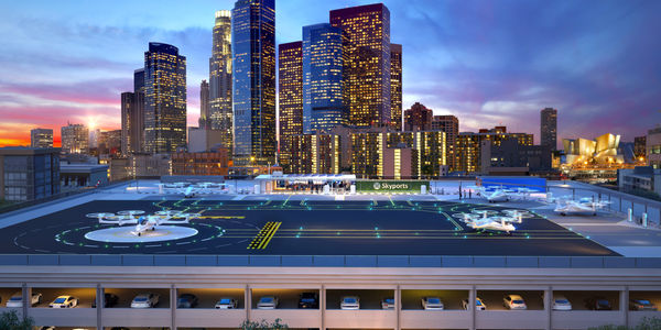 Skyports raises $23M for electric air taxi, drone services